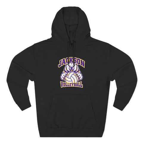 Jackson Polar Bears Volleyball Mascot Hoodie