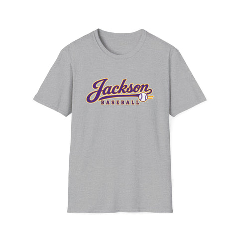 Jackson Polar Bears Baseball Retro Script T-Shirt