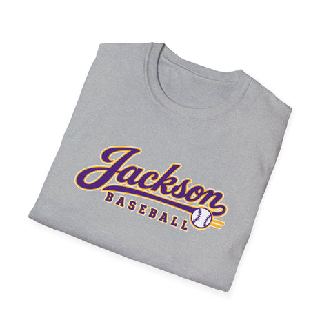 Jackson Polar Bears Baseball Retro Script T-Shirt