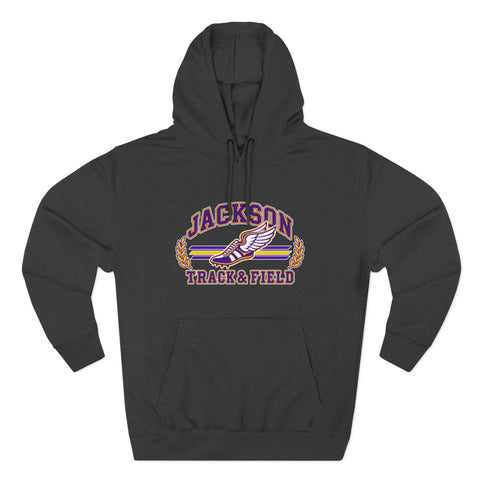 Jackson Polar Bears Track & Field Winged Shoe Hoodie