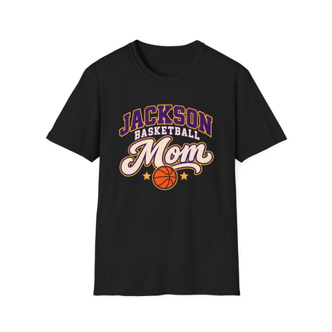 Jackson Polar Bears Basketball Mom T-Shirt