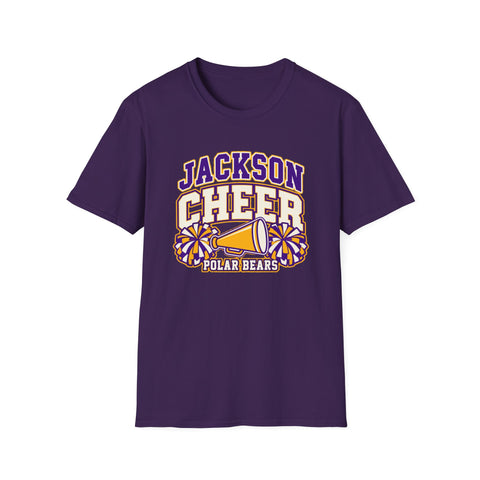 Jackson Polar Bears Cheerleading Bold Spirit T-Shirt