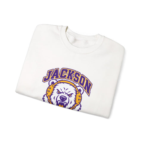 Jackson Polar Bears Wrestling Mascot Crewneck Sweatshirt