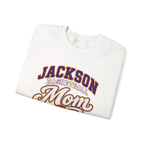 Jackson Polar Bears Basketball Mom Crewneck