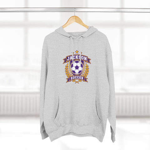 Jackson Polar Bears Soccer Retro Crest Hoodie