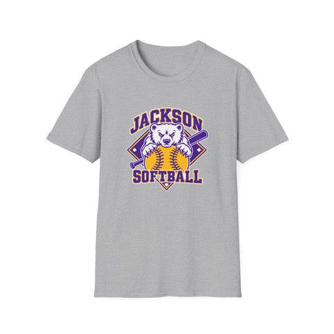 Jackson Polar Bears Softball Mascot T-Shirt
