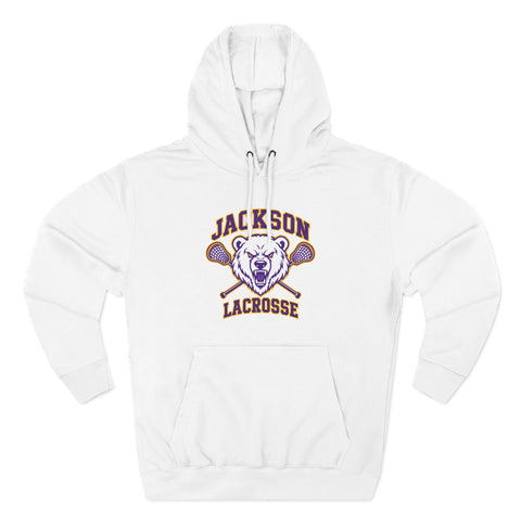 Jackson Polar Bears Lacrosse Mascot Hoodie