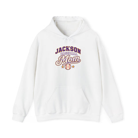 Jackson Polar Bears Baseball Mom Hoodie