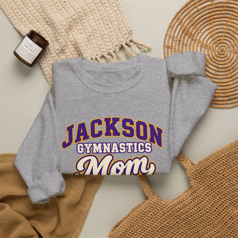 Jackson Polar Bears Gymnastics Mom Crewneck
