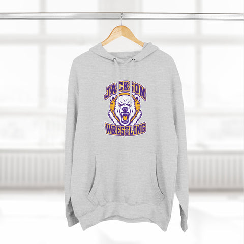 Jackson Polar Bears Wrestling Mascot Hoodie