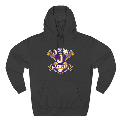 Jackson Polar Bears Lacrosse Varsity Crest Hoodie
