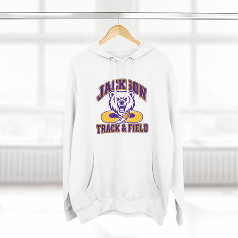 Jackson Polar Bears Track & Field Mascot Hoodie