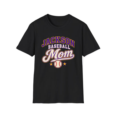 Jackson Polar Bears Baseball Mom T-Shirt