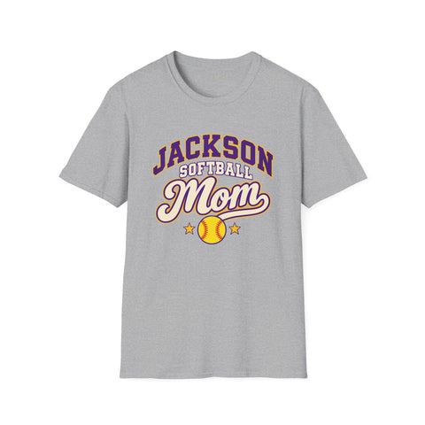 Jackson Polar Bears Softball Mom T-Shirt