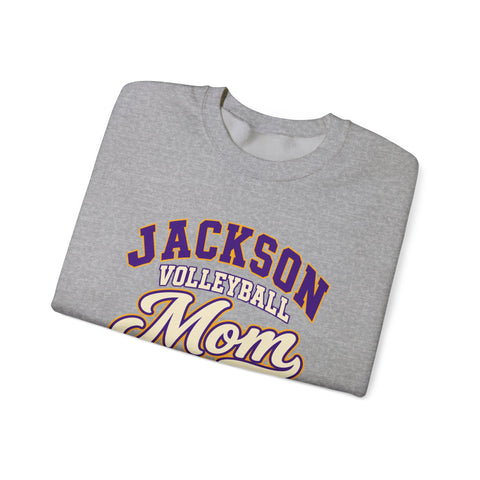 Jackson Polar Bears Volleyball Mom Crewneck