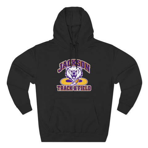 Jackson Polar Bears Track & Field Mascot Hoodie