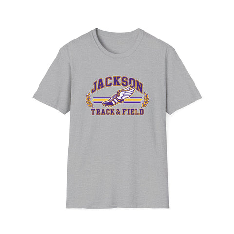Jackson Polar Bears Track & Field Winged Shoe T-Shirt