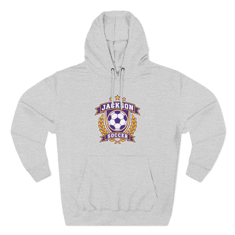 Jackson Polar Bears Soccer Retro Crest Hoodie