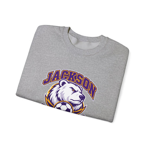Jackson Polar Bears Soccer Mascot Crewneck Sweatshirt