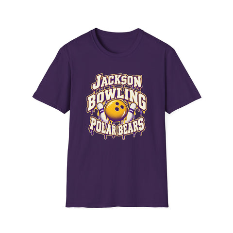 Jackson Polar Bears Bowling Drip T-Shirt