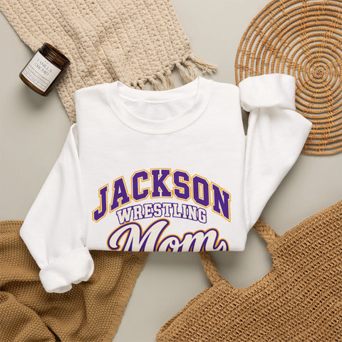 Jackson Polar Bears Wrestling Mom Crewneck