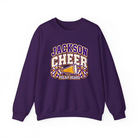 Jackson Polar Bears Cheerleading Bold Spirit Crewneck