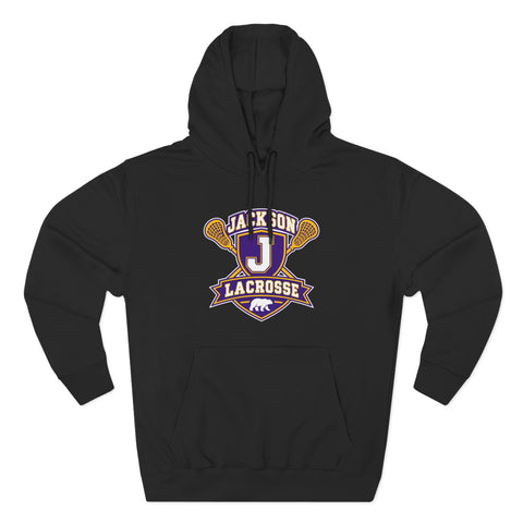 Jackson Polar Bears Lacrosse Varsity Crest Hoodie