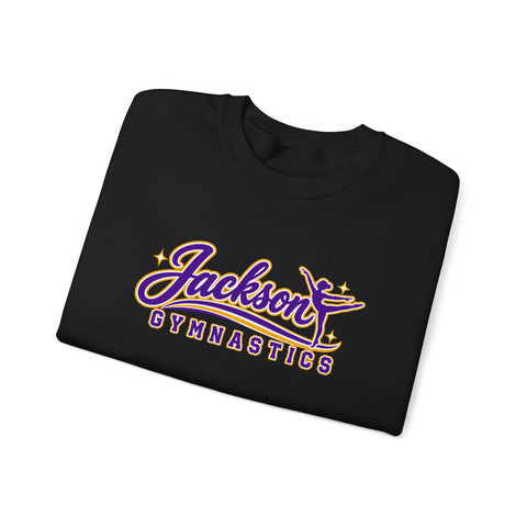 Jackson Polar Bears Gymnastics Retro Script Crewneck Sweatshirt