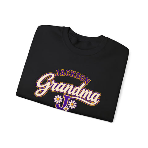 Jackson Polar Bears Grandma Floral Crewneck