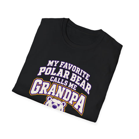 Jackson Polar Bears My Favorite Polar Bear Grandpa T-Shirt
