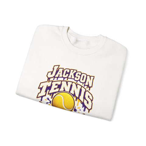 Jackson Polar Bears Tennis Drip Crewneck
