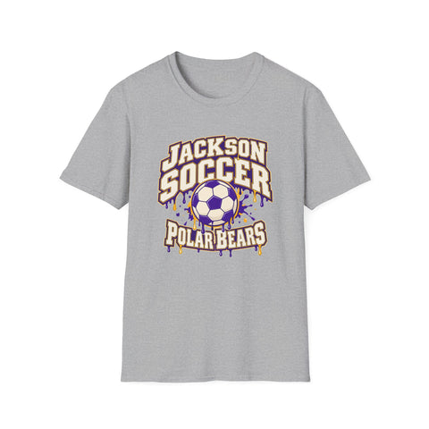 Jackson Polar Bears Soccer Drip T-Shirt