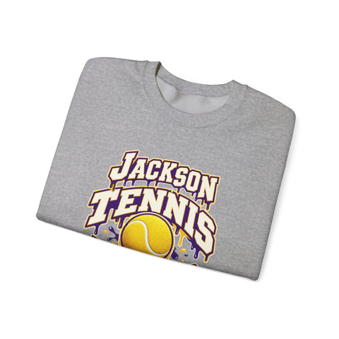 Jackson Polar Bears Tennis Drip Crewneck