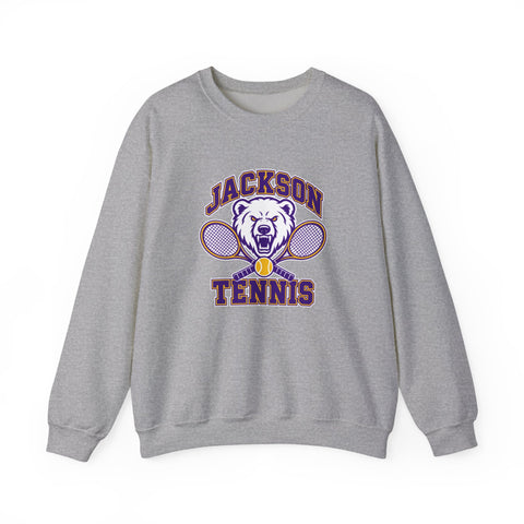 Jackson Polar Bears Tennis Mascot Crewneck Sweatshirt