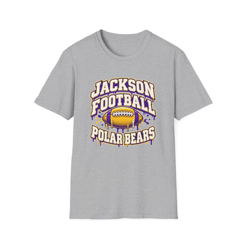 Jackson Polar Bears Football Drip T-Shirt