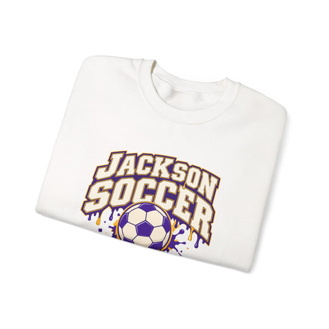 Jackson Polar Bears Soccer Drip Crewneck