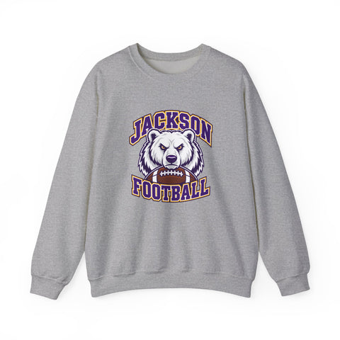 Jackson Polar Bears Football Mascot Crewneck Sweatshirt