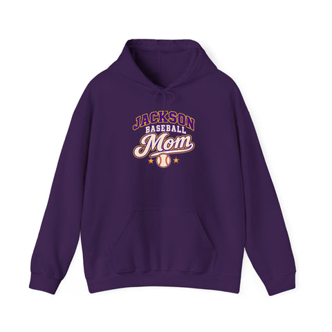 Jackson Polar Bears Baseball Mom Hoodie