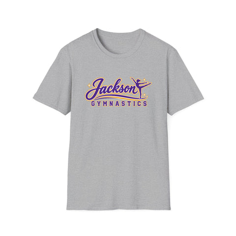 Jackson Polar Bears Gymnastics Retro Script T-Shirt