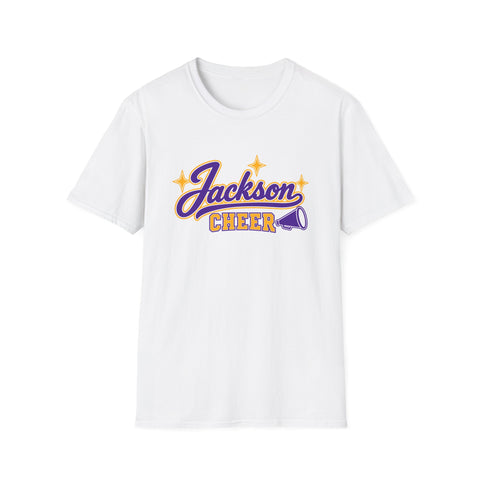 Jackson Polar Bears Cheer Retro Script T-Shirt