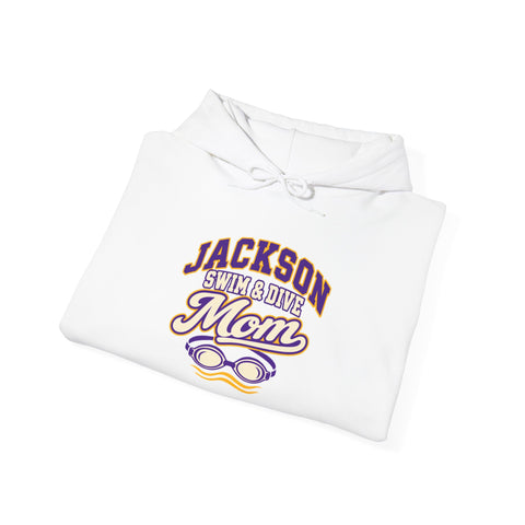 Jackson Polar Bears Swim & Dive Mom Hoodie