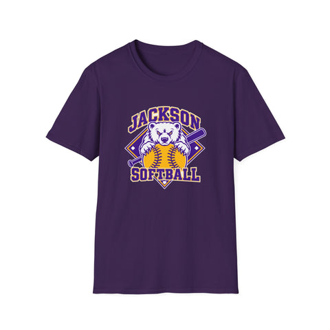 Jackson Polar Bears Softball Mascot T-Shirt