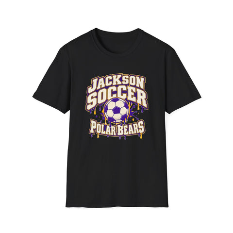 Jackson Polar Bears Soccer Drip T-Shirt