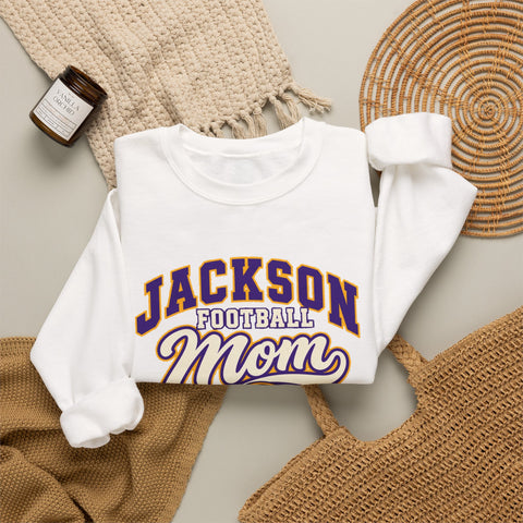 Jackson Polar Bears Football Mom Crewneck