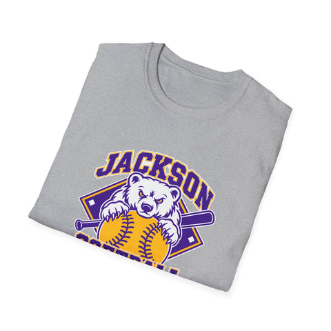 Jackson Polar Bears Softball Mascot T-Shirt
