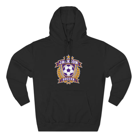 Jackson Polar Bears Soccer Retro Crest Hoodie