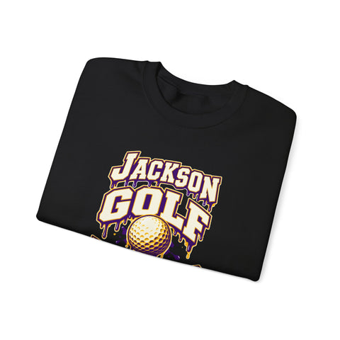 Jackson Polar Bears Golf Drip Crewneck