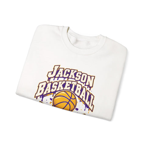Jackson Polar Bears Basketball Drip Crewneck