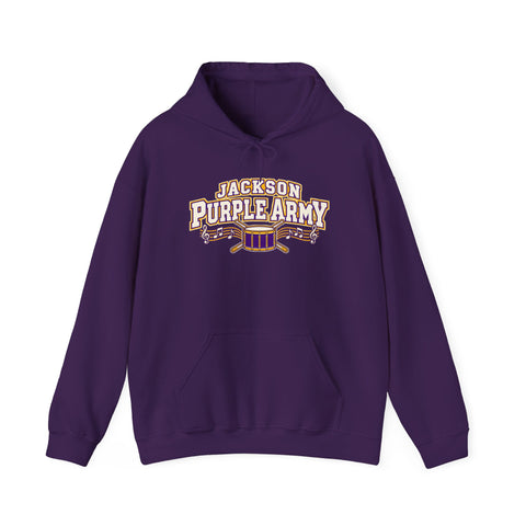 Jackson Purple Army Band Hoodie