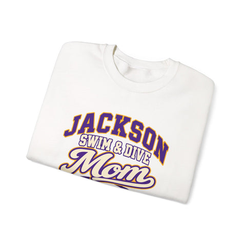 Jackson Polar Bears Swim & Dive Mom Crewneck
